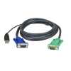 KVM switch Kbel USB VGA 1.8m                                                                                                                                                                           