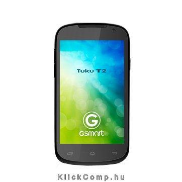 Dual SIM mobiltelefon 4  Qualcomm DC 4GB/512MB Android SDHC 5MP/0.3MP WiFi BT 3 fotó, illusztráció : 2Q001-00014-390S