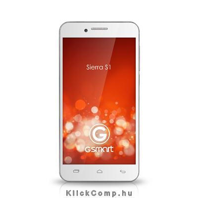 GSmart Sierra S1 Dual SIM 5.0 ,IPS HD 720x1280, Mediatek MT6589T Quad Core 1.5 fotó, illusztráció : 2Q001-00025-370S
