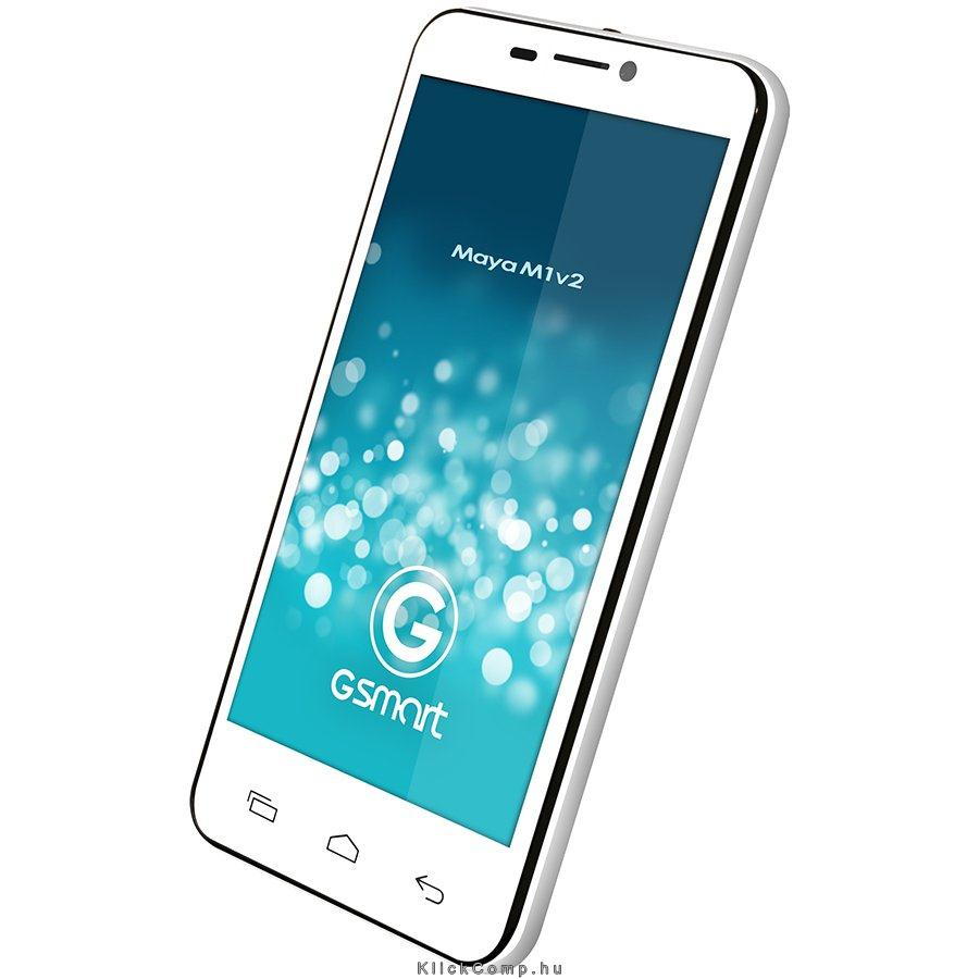 GSmart MAYA M1 v2 Quad Core 1.2GHz Mediatek MT6589, Dual SIM, 4.5  IPS, 960x540 fotó, illusztráció : 2Q001-00033-370S