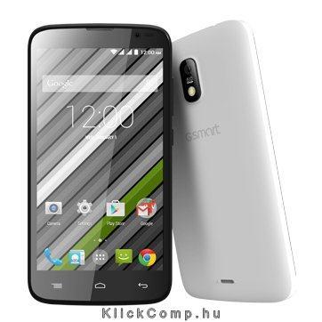 Dual sim mobiltelefon 5  IPS QC 512MB/4GB 5M/0.3 Android WiFi BT 3G GPS FM feke fotó, illusztráció : 2Q001-ROX00-390S