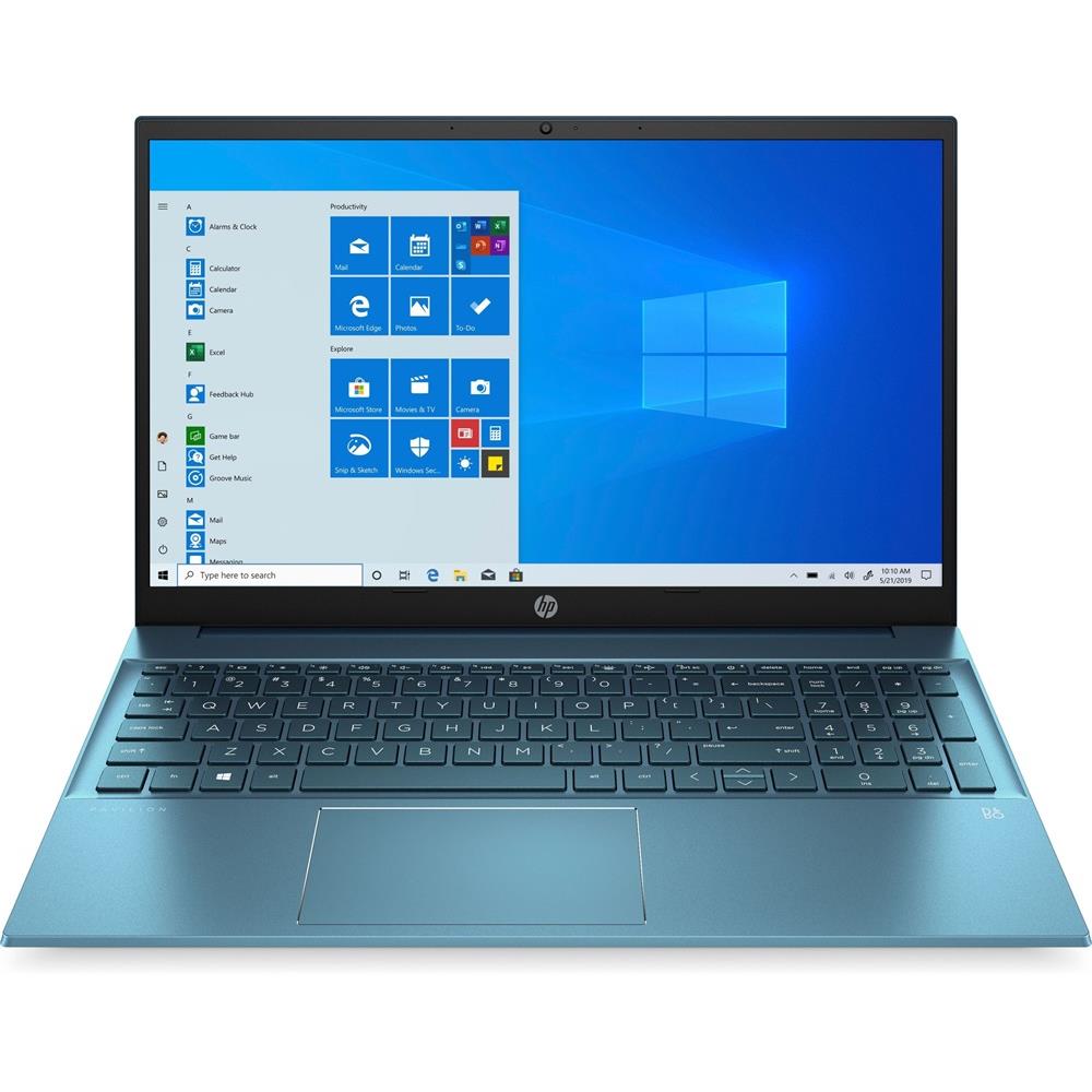 HP Pavilion laptop 15,6  FHD i5-1135G7 8GB 256GB IrisXe W10 zöldeskék HP Pavili fotó, illusztráció : 302V2EA