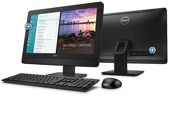 Dell Optiplex 3030 AIO számítógép W8.1Pro 19.5  Touch Core i3 4150 3.5GHz 4GB 5 fotó, illusztráció : 3030AIO-1