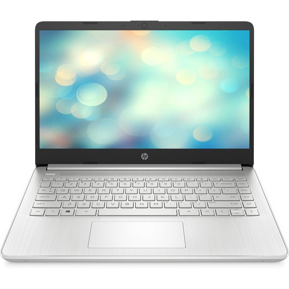 HP laptop 14  FHD i3-1115G4 4GB 256GB UHD DOS ezüst HP 14s-dq2013nh fotó, illusztráció : 303J9EA
