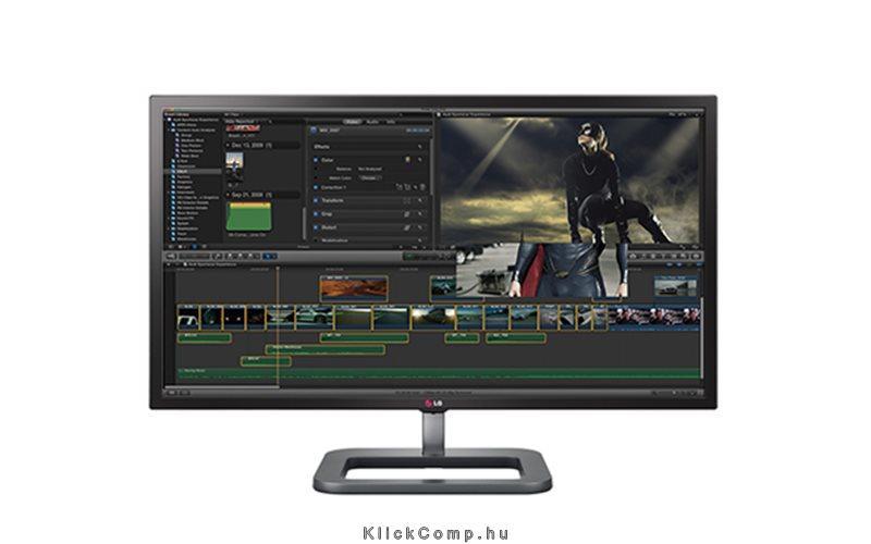 Monitor 31  IPS 17:9; 4K 4096x2160; 5ms; 300cd; 99,5% AdobeRGB; DCI-P3; HDMIx2; fotó, illusztráció : 31MU97-B