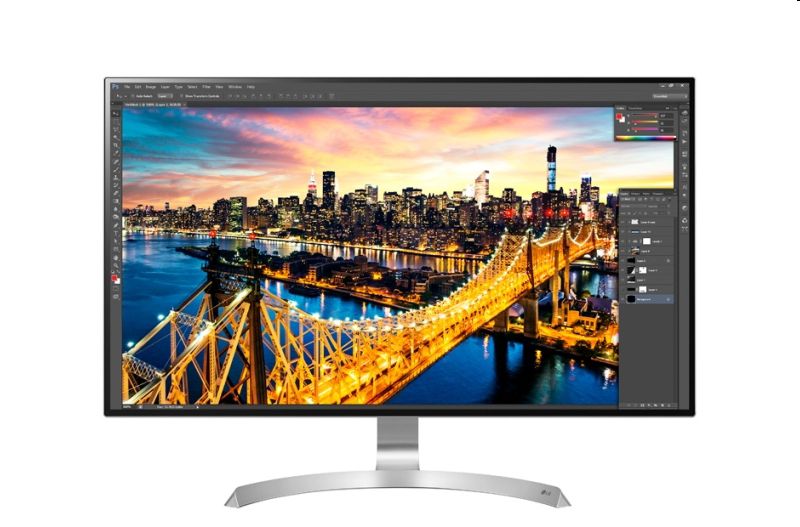Monitor 32  4K 3840x2160; IPS HDR FreeSync sRGB 99% HDMI DP USB-C LG 32UD89-W fotó, illusztráció : 32UD89-W