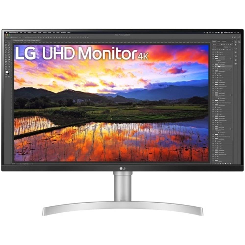 Monitor 31,5  3840x2160 IPS HDMI DP USB LG 32UN650-W fotó, illusztráció : 32UN650-W.AEU