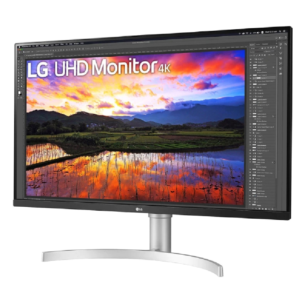 Monitor 32  3840x2160 IPS HDMI DP LG 32UN650-W.BEU fotó, illusztráció : 32UN650-W.BEU