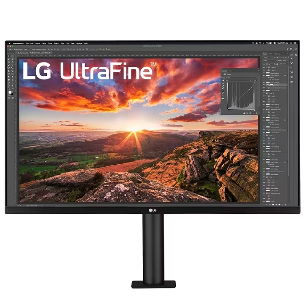 Monitor 32  3840x2160 IPS HDMI USB-C LG 32UN880P-B fotó, illusztráció : 32UN880P-B.BEU