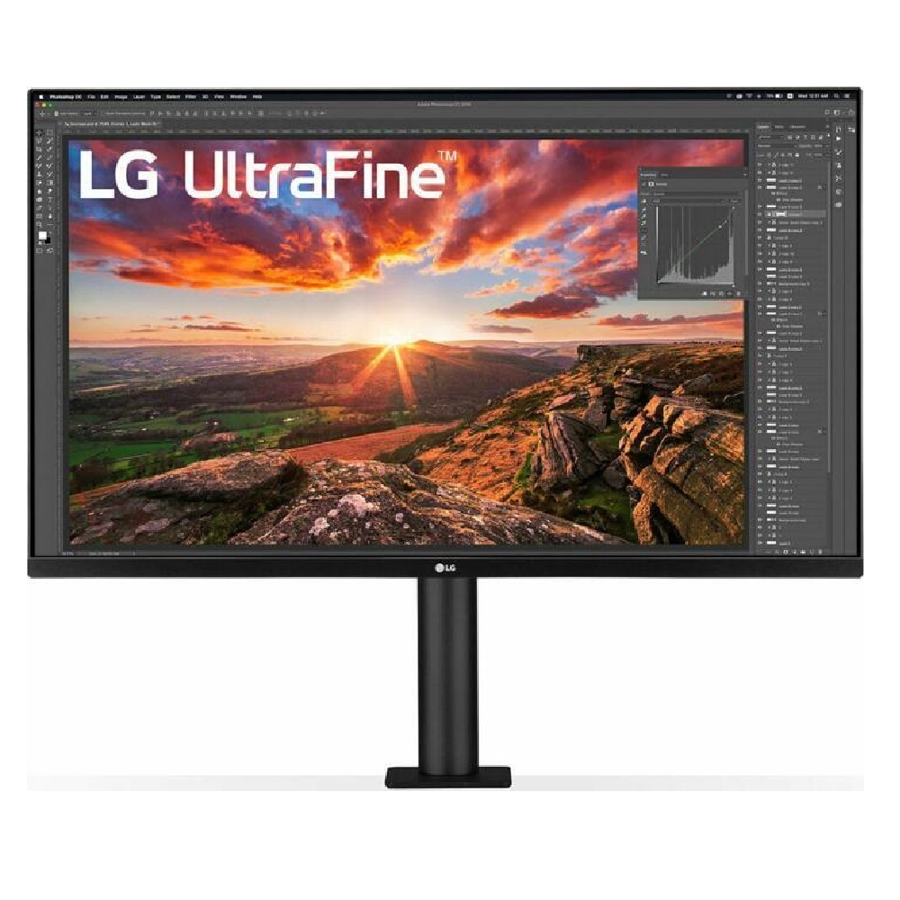 Monitor 32  3840x2160 IPS HDMI DP USB-C LG 32UN880-B.BEU fotó, illusztráció : 32UN880-B.BEU