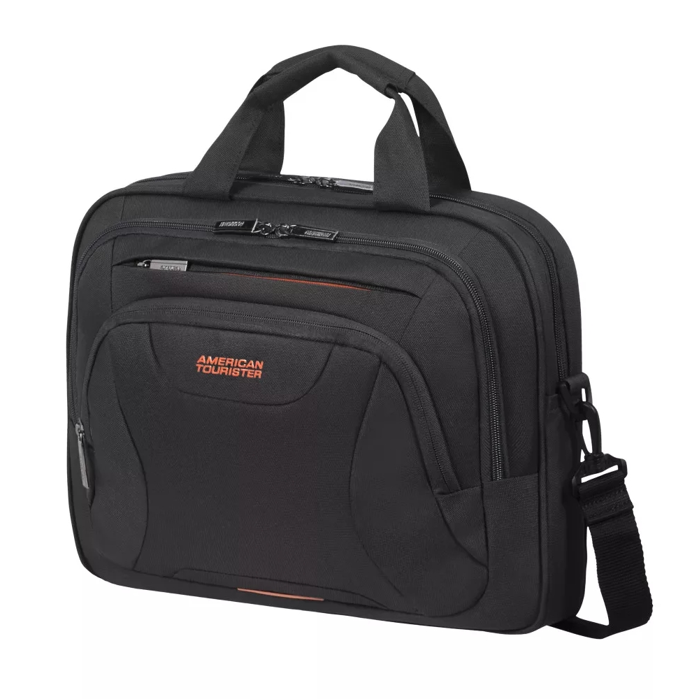 14,1  notebook táska Samsonite American Tourister At Work fekete fotó, illusztráció : 33G-039-004