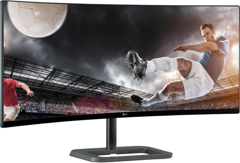 Monitor 34  IPS Ívelt forma 21:9 3440x1440 fotó, illusztráció : 34UC87C-B