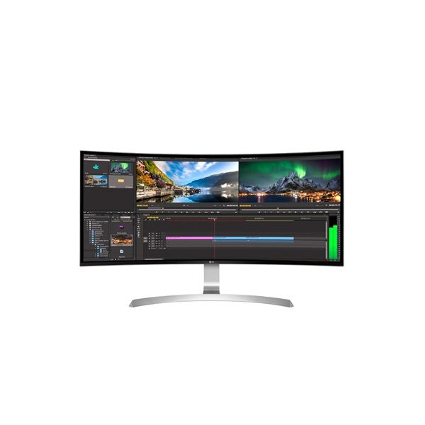 Monitor 34  3440x1440 IPS Ívelt forma sRGB (99%) HDMIx2 DP USB Type-C USB3.0 LG fotó, illusztráció : 34UC99-W.AEU