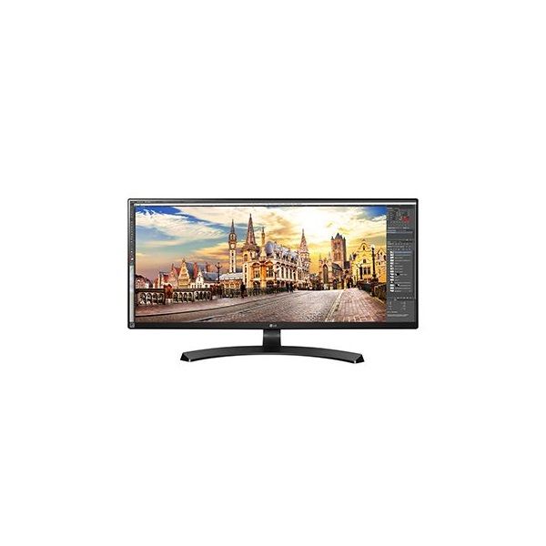 Monitor 34  IPS 2560x1080 21:9 HDMIx2 DP DVI Speaker PbP Vesa LG fotó, illusztráció : 34UM68-P