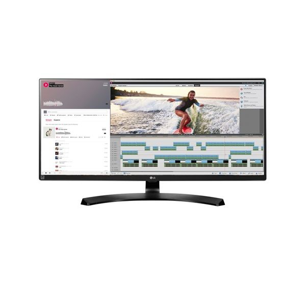 Monitor 34  IPS QHD 3440x1440 5ms HDMIx2 DP TBx2 USB Magasság állítható Speaker fotó, illusztráció : 34UM88-P