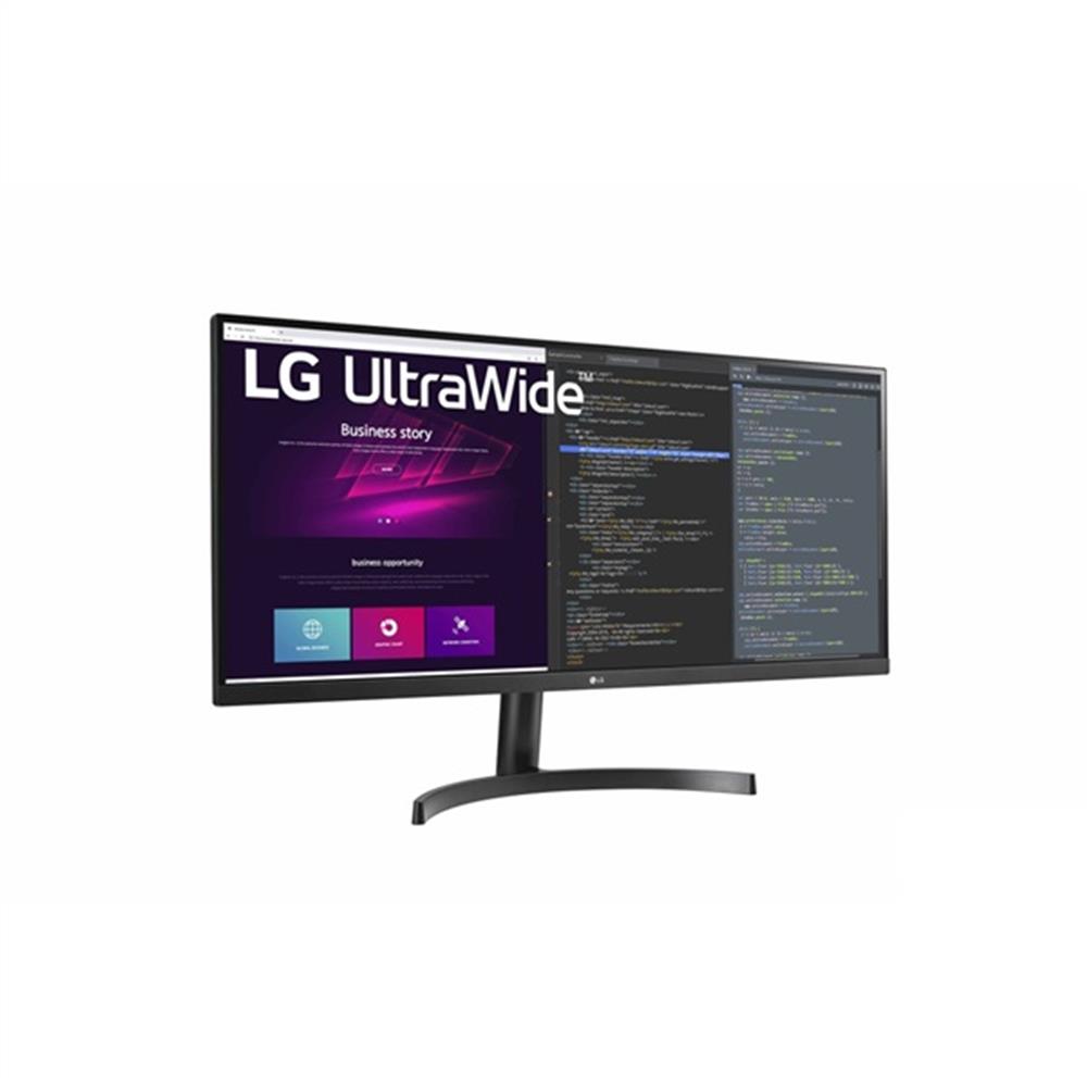 Monitor 34  3440x1440 QHD HDMI DisplayPort LG 34WN700-B IPS 75Hz HDR10 fotó, illusztráció : 34WN700-B.AEU