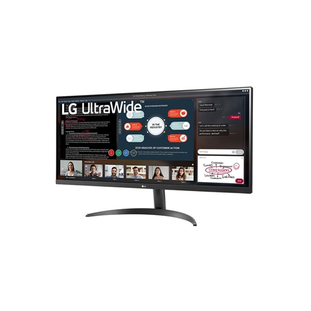 Monitor 34  2560x1080 IPS HDMI LG 34WP500-B fotó, illusztráció : 34WP500-B.BEU