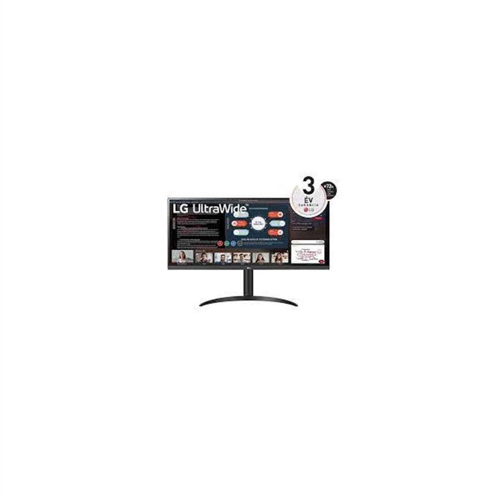 Monitor 34  2560x1080 IPS HDMI USB LG 34WP550-B fotó, illusztráció : 34WP550-B.AEU