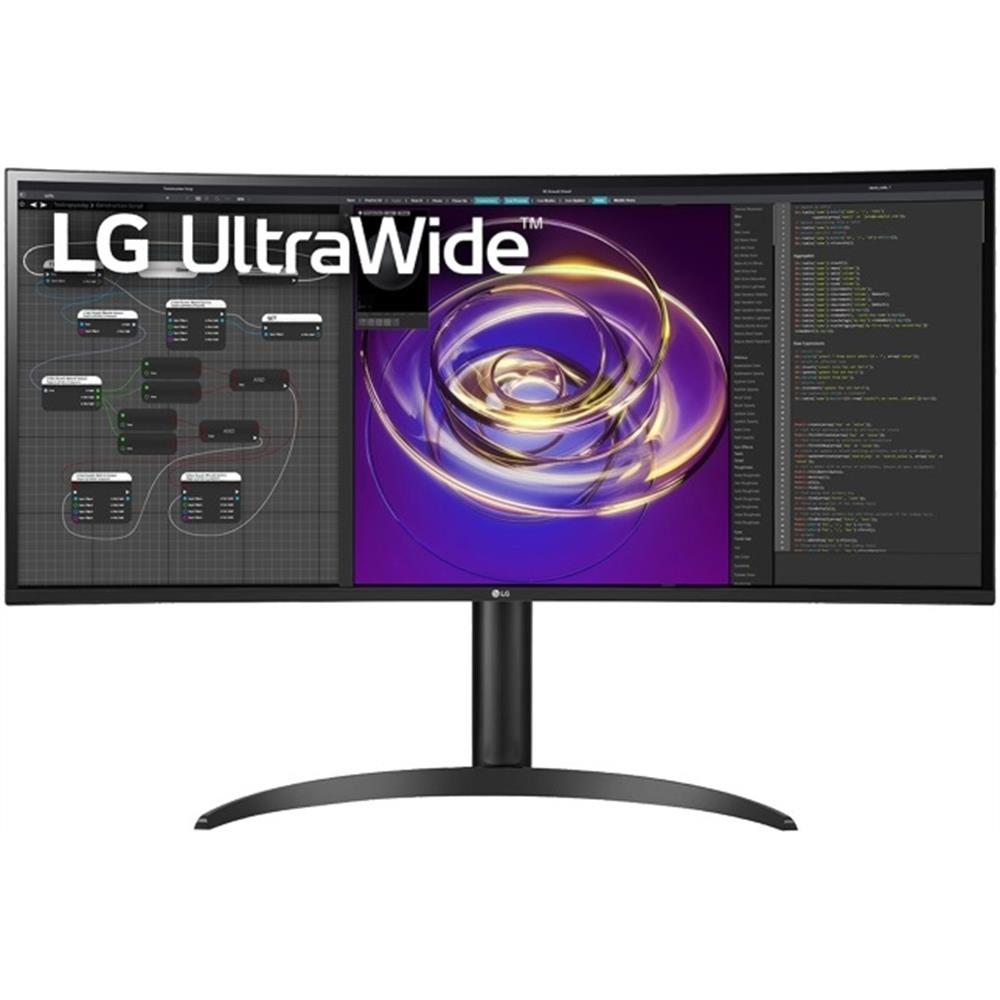 Monitor 34  3440x1440 IPS HDMI DP USB USB-C LG 34WP85C-B fotó, illusztráció : 34WP85C-B.AEU