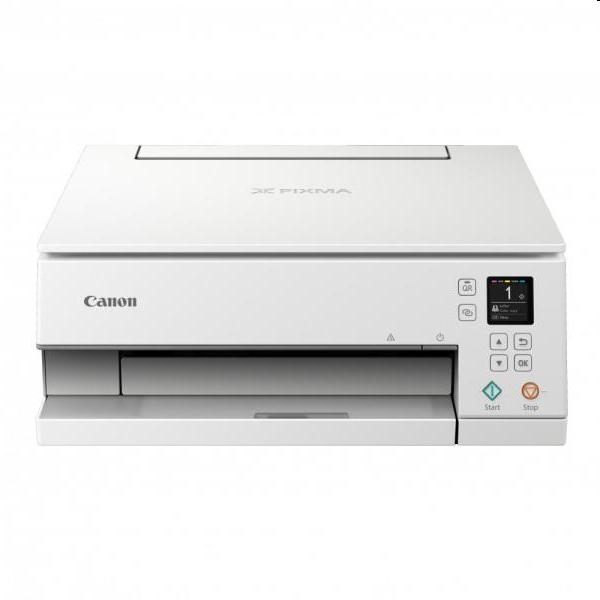 Multifunkciós nyomtató tintasugaras A4 Canon Pixma TS6351 fehér wireless fotó, illusztráció : 3774C026AA