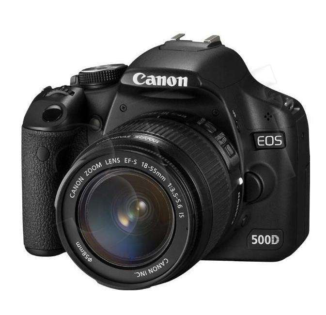 Canon EOS 500D + EF-S 18-55 IS tükörreflexes fényképezőgép kit 1 Camera szerviz fotó, illusztráció : 3820B022AA