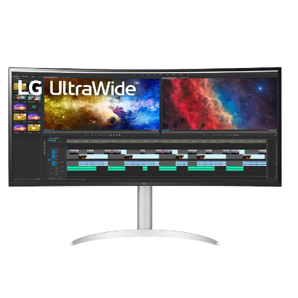 Monitor 38  3840x1600 IPS HDMI DP LG 38WP85C-W fotó, illusztráció : 38WP85C-W.AEU