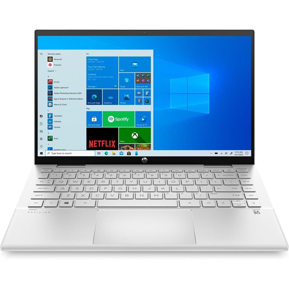 HP Pavilion laptop 14  FHD i5-1135G7 8GB 512GB IrisXe W10 ezüst HP Pavilion 14- fotó, illusztráció : 396K2EA