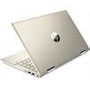 HP Pavilion laptop 14" FHD i3-1125G4 8GB 256GB UHD W10 arany HP Pavilion 14-dy0006nh 396K5EA Technikai adatok