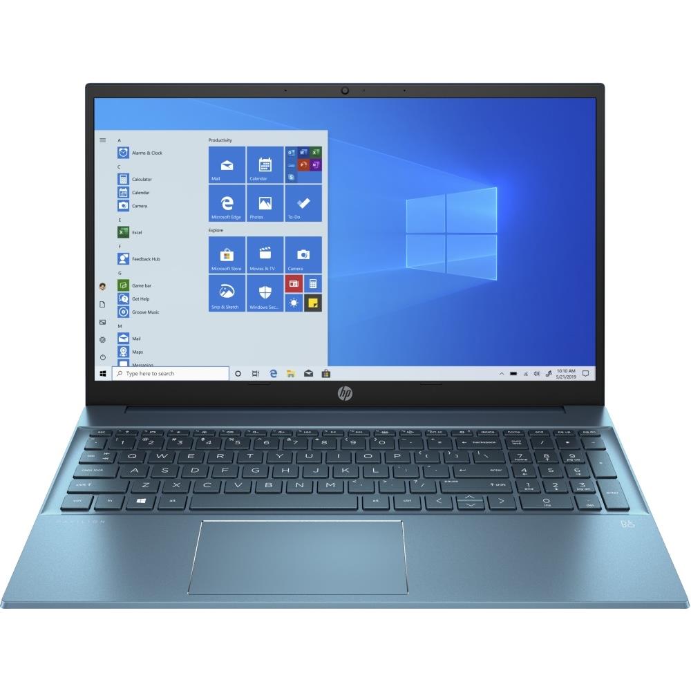 HP Pavilion laptop 15,6  FHD R3-5300U 8GB 256GB Radeon W10 zöldeskék HP Pavilio fotó, illusztráció : 396N2EA