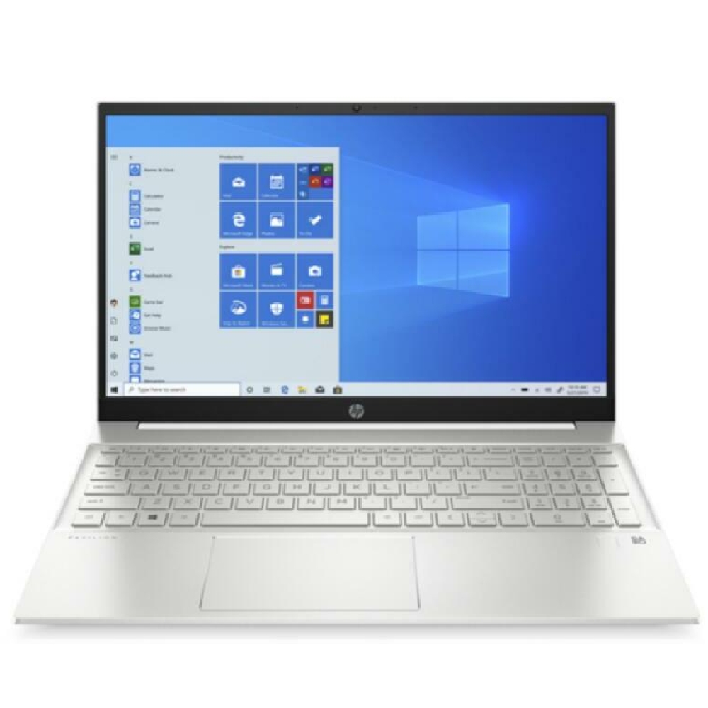 HP Pavilion laptop 15,6  FHD i3-1125G4 8GB 256GB UHD W11 fehér HP Pavilion 15-e fotó, illusztráció : 398R4EA