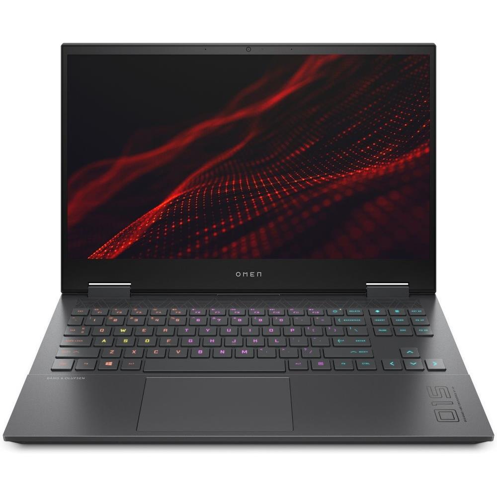 HP Omen laptop 15,6  FHD R7-5800H 16GB 512GB RTX3070 DOS fekete HP Omen 15-en10 fotó, illusztráció : 3N2X4EA