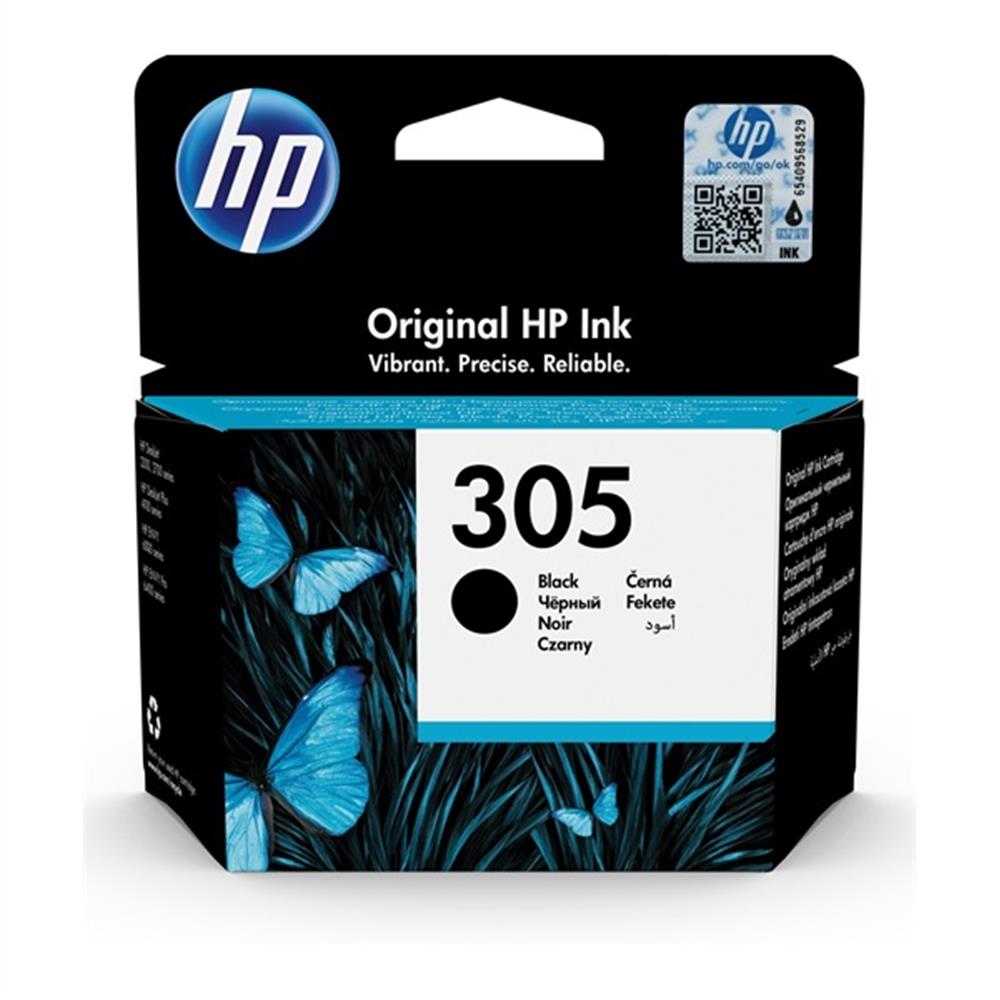 HP 3YM61AE (305) fekete tintapatron fotó, illusztráció : 3YM61AE