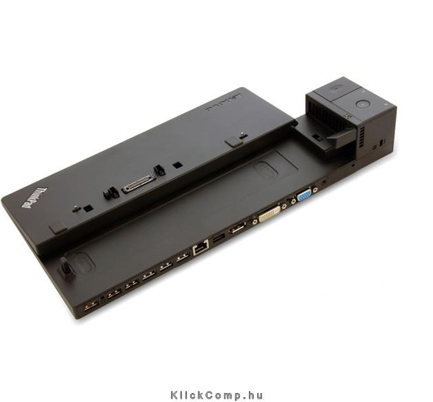 Lenovo ThinkPad Pro Dock Dokkoló - 40A10065EU - Fekete - 65W fotó, illusztráció : 40A10065EU