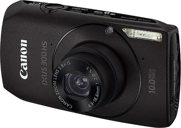 Canon Ixus 300 HS fekete 10MP digitális fényképezőgép 1 év szervizben fotó, illusztráció : 4252B013AA