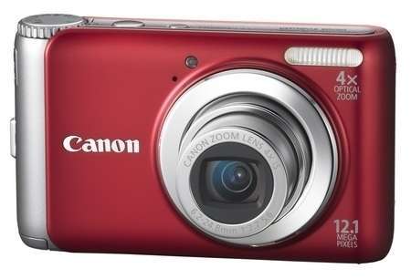Canon Powershot A3100IS vörös 12 MP digitális fényképezőgép 1 év szervizben fotó, illusztráció : 4257B016AA