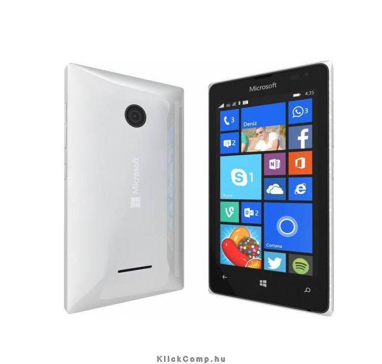 Dual SIM mobiltelefon Microsoft / Nokia Lumia 435 fehér fotó, illusztráció : 435WH