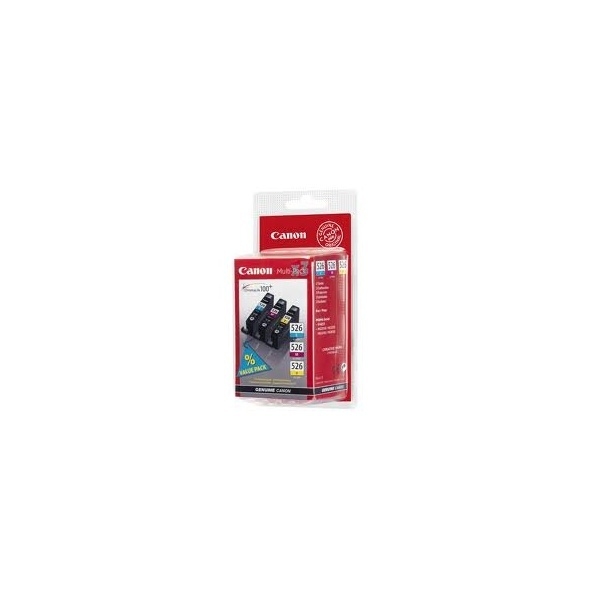 Canon tintapatron CLI-526CMY multipack fotó, illusztráció : 4541B009