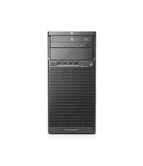 HP ProLiant ML110-G7 E3-1220 B110i 2x2GB 2x500GB LFF NHP DVD-ROM 1x350W + 3yr N fotó, illusztráció : 470065-591