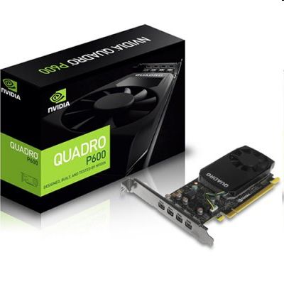 VGA NVIDIA Quadro P600 2GB/128bit 384 CUDA  Cores PCI-E Video Card fotó, illusztráció : 4710918138394
