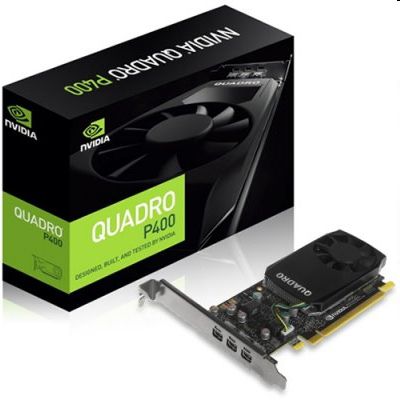 VGA NVIDIA Quadro P400 2GB/64bit 256 CUDA Cores PCI-E Video Card fotó, illusztráció : 4710918138400