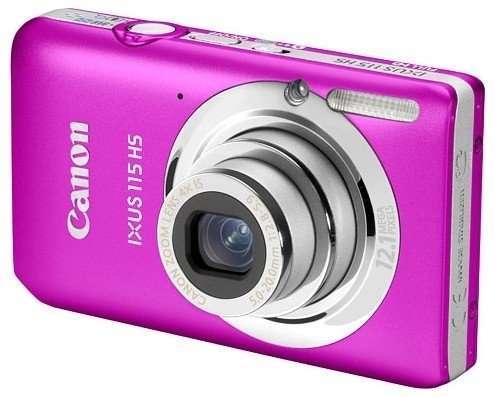 Canon IXUS 115 pink 12 MP digitális fényképezőgép 1 Camera szervizben fotó, illusztráció : 4931B012AA