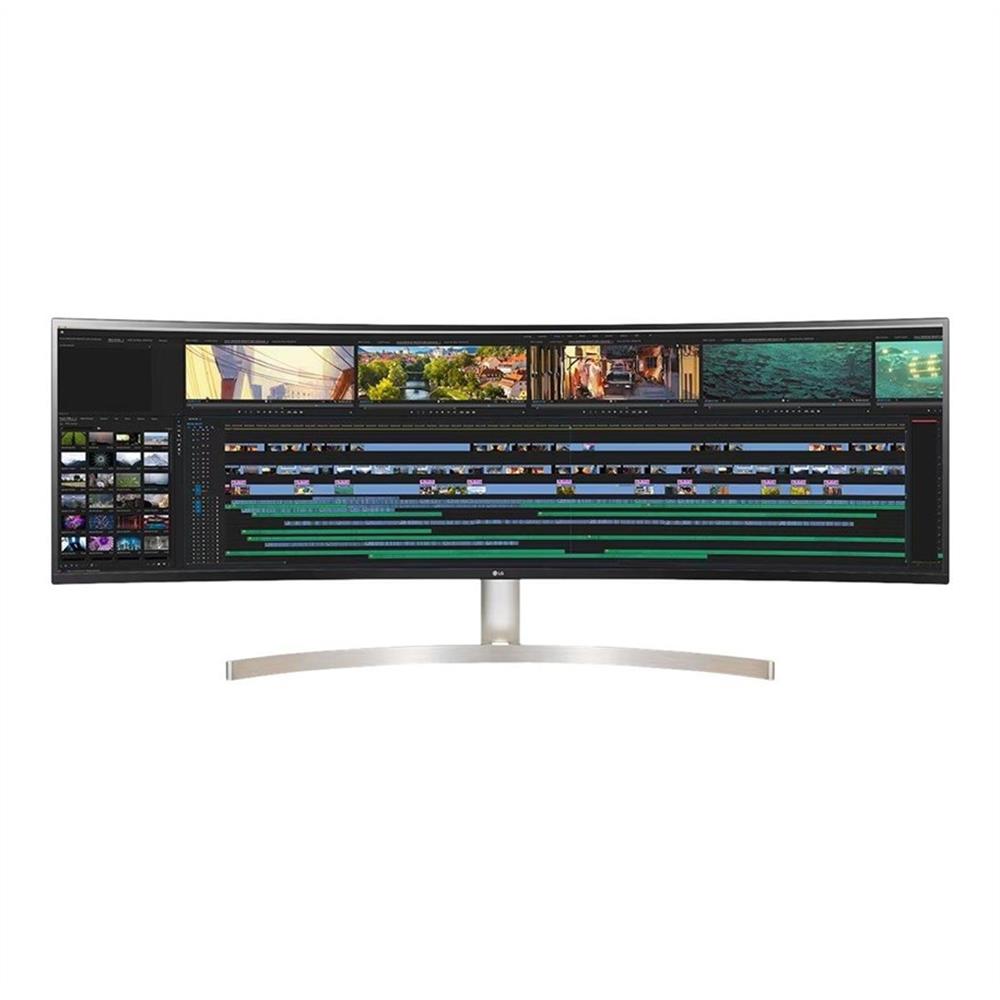 Monitor 49  5120x1440 IPS HDMI DP USB USB-C LG 49WQ95C-W fotó, illusztráció : 49WQ95C-W