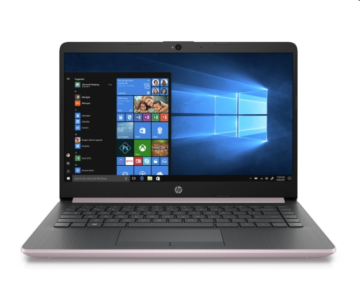 HP Laptop 14.0  FHD i3-7020U 4GB 256GB SSD Tranquil Pink Win10H fotó, illusztráció : 4UF20EA