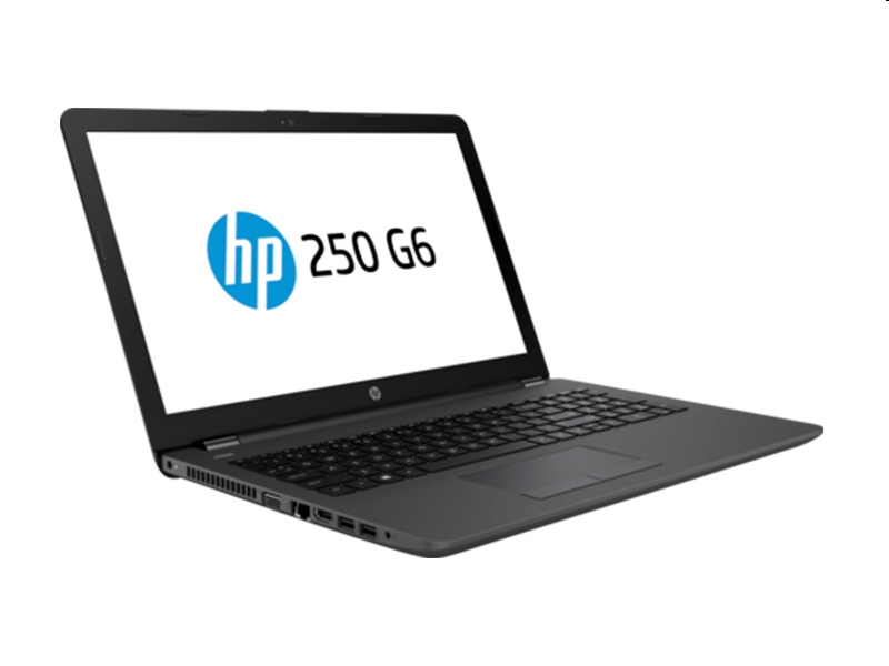HP 250 G6 laptop 15.6  FHD i3-7020U 4GB 256GB SSD fekete fotó, illusztráció : 4WU92ES