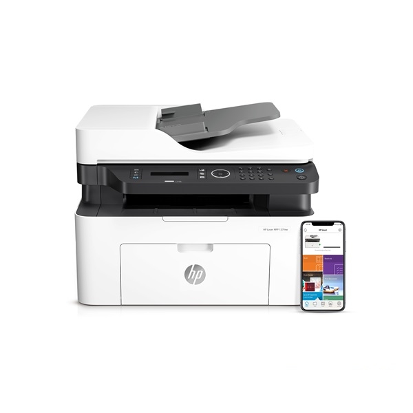 Multifunkciós lézernyomtató A4 HP LaserJet Pro MFP 137fnw fotó, illusztráció : 4ZB84A