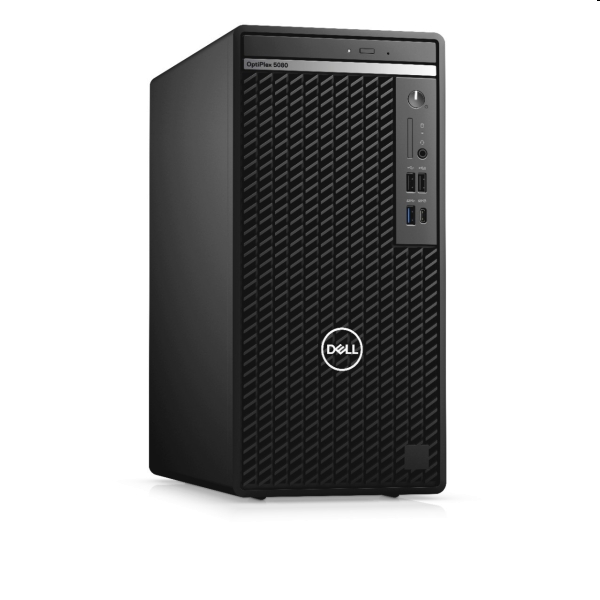 Dell Optiplex 5080MT számítógép i5-10500 8GB 256GB UHD630+VGAport Win10Pro fotó, illusztráció : 5080MT-3