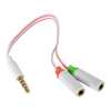 Sandberg headset konverter 1x Dual 3.5mm jack apa > 2x3.5mm jack anya 508-59 Technikai adatok