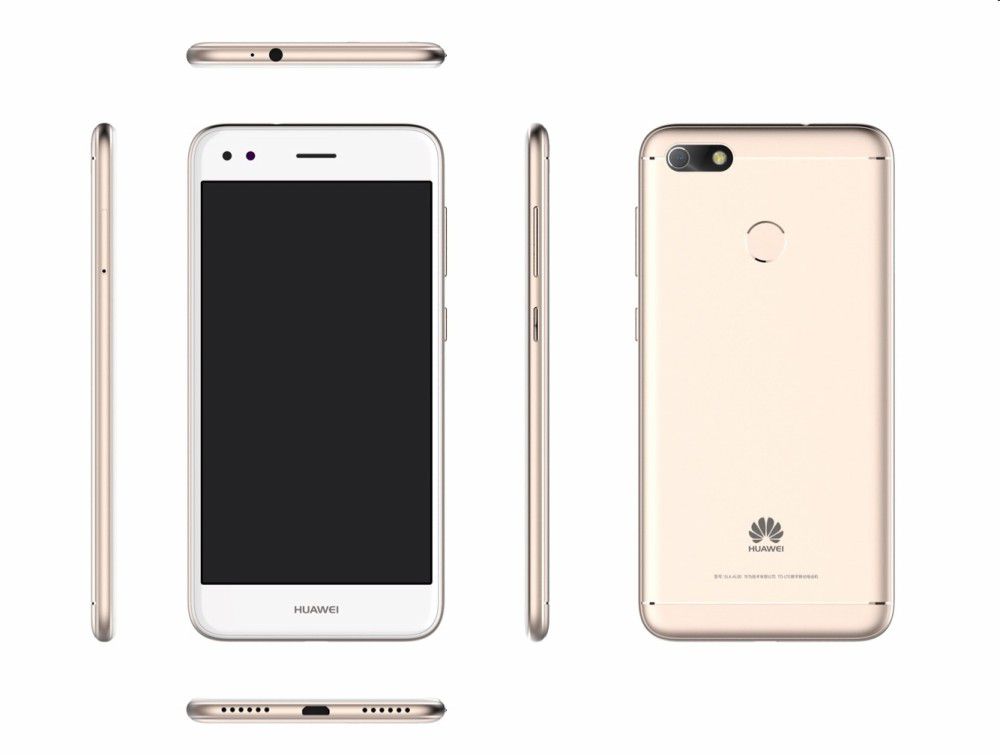 Mobiltelefon 5  Huawei P9 Lite Mini LTE 16GB Dual SIM arany okostelefon fotó, illusztráció : 51091UJS