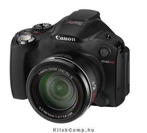 Canon Powershot SX40 IS 12MP digitális bridge fényképezőgép fotó, illusztráció : 5251B016AA