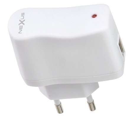 USB Adapter Nexus 5V hálózati USB töltő 500mA (1 év gar) - Már nem forgalmazott fotó, illusztráció : 55043